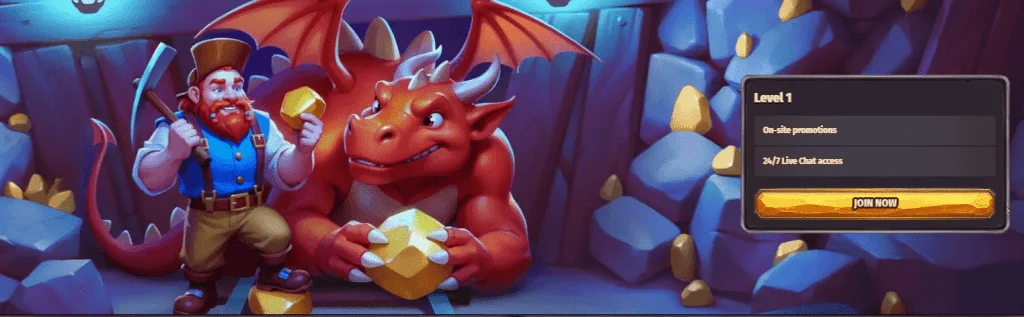 Dragonia Casino – επίπεδα loyalty VIP πρόγραμμα